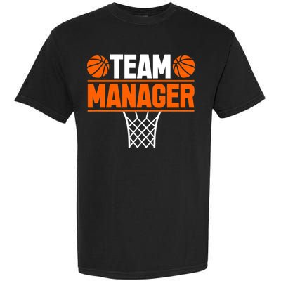 Basketball Team Manager Sports Game Lovers Premium Garment-Dyed Heavyweight T-Shirt