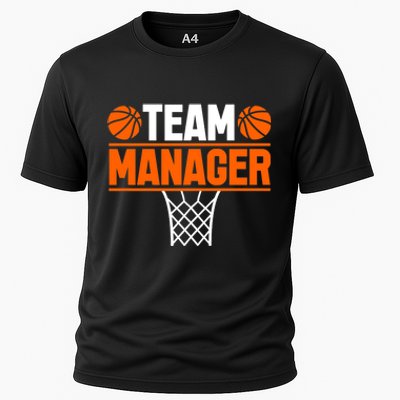 Basketball Team Manager Sports Game Lovers Premium Cooling Performance Crew T-Shirt