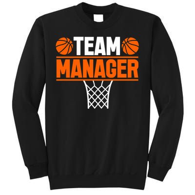 Basketball Team Manager Sports Game Lovers Premium Sweatshirt