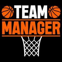 Basketball Team Manager Sports Game Lovers Premium Sweatshirt