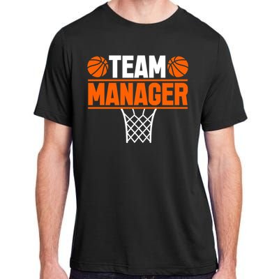 Basketball Team Manager Sports Game Lovers Premium Adult ChromaSoft Performance T-Shirt