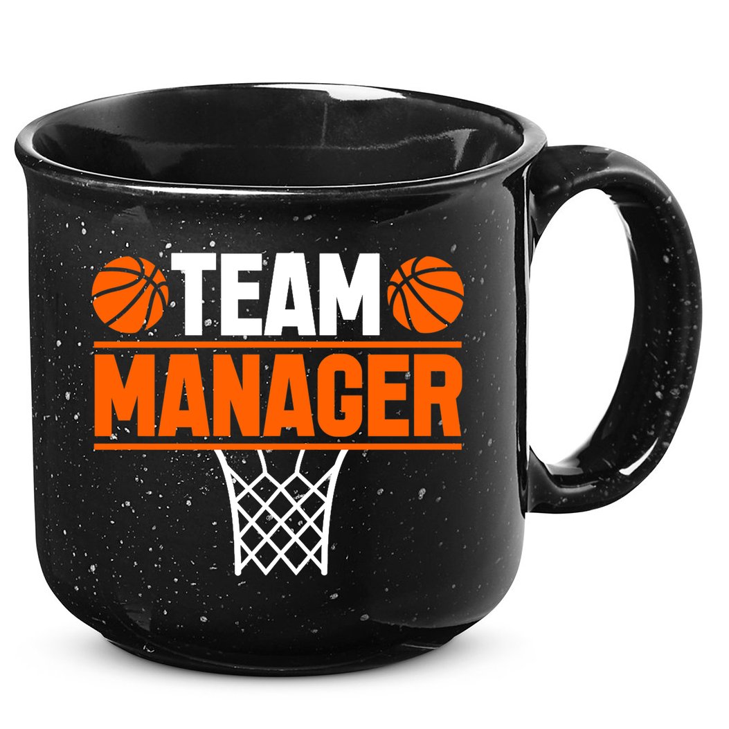 Basketball Team Manager Sports Game Lovers Premium 15oz Campfire Ceramic Mug