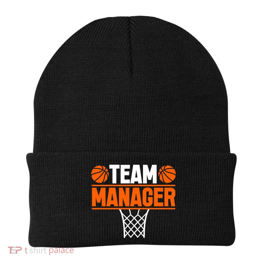 Basketball Team Manager Sports Game Lovers Premium Beanie