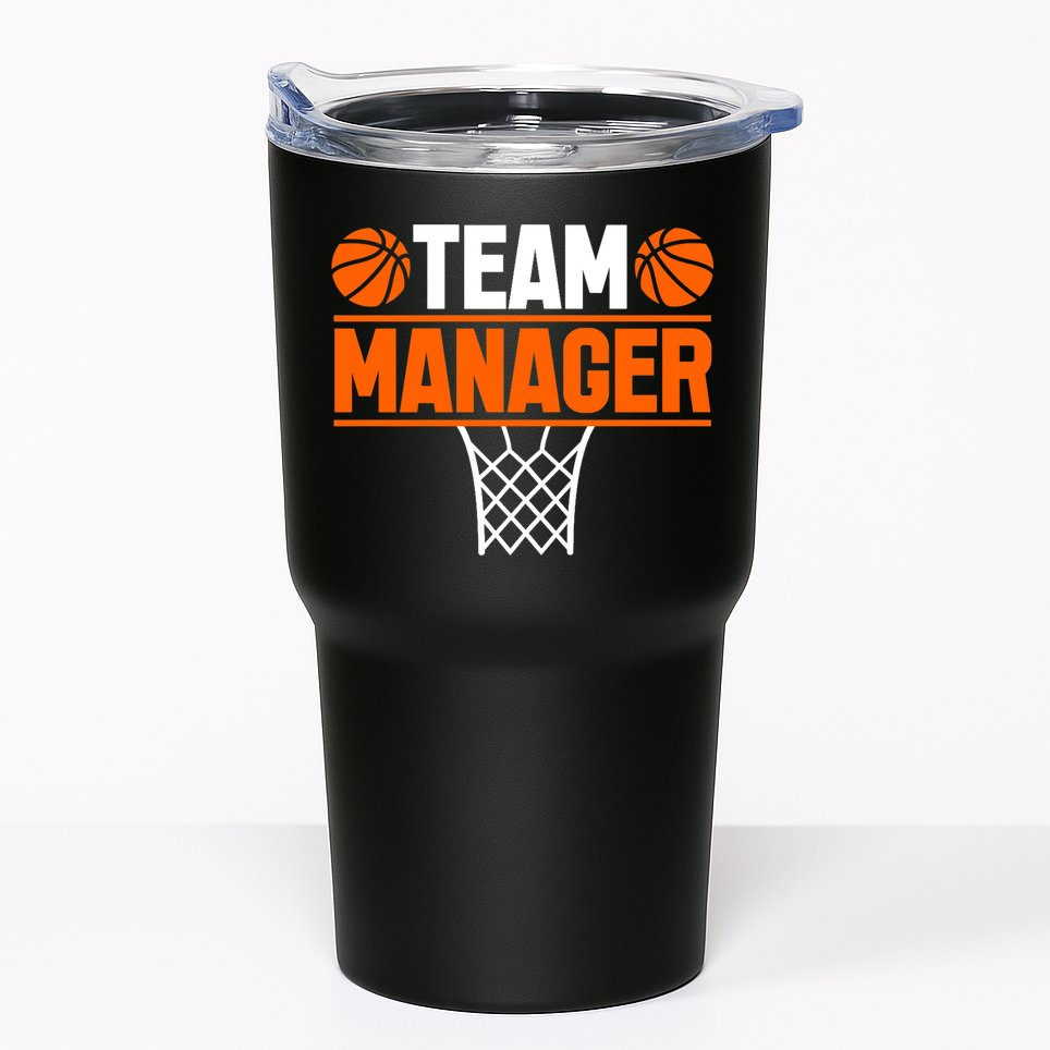 Basketball Team Manager Sports Game Lovers Premium Tumbler