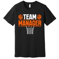 Basketball Team Manager Sports Game Lovers Premium Premium T-Shirt