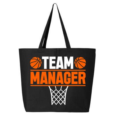 Basketball Team Manager Sports Game Lovers Premium 25L Jumbo Tote