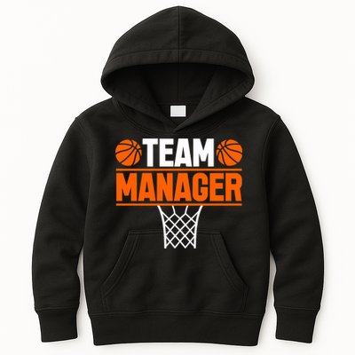 Basketball Team Manager Sports Game Lovers Premium Kids Hoodie