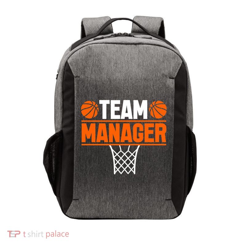 Basketball Team Manager Sports Game Lovers Premium Vector Backpack