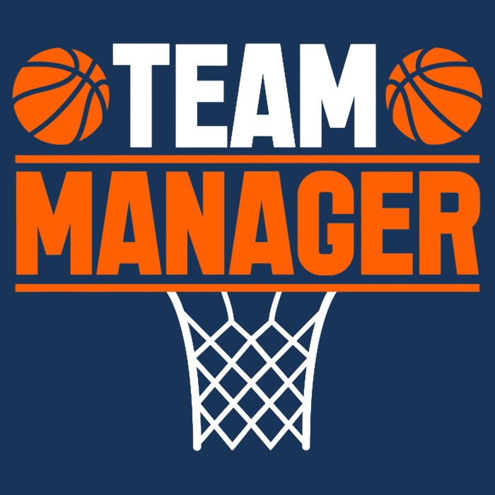Basketball Team Manager Sports Game Lovers Premium Infant Baby Jersey Bodysuit