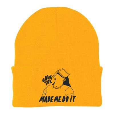 Book Tok Made Me Do It Knit Cap Winter Beanie