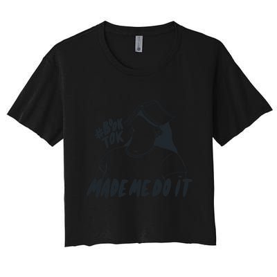 Book Tok Made Me Do It Crop Top