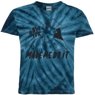 Book Tok Made Me Do It Kids Tie-Dye T-Shirt