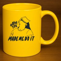 Book Tok Made Me Do It 11oz C Handle Ceramic Mug