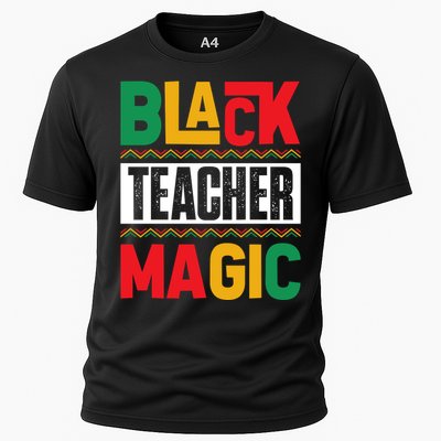 Black Teacher Magic Black History Celebration Cooling Performance Crew T-Shirt