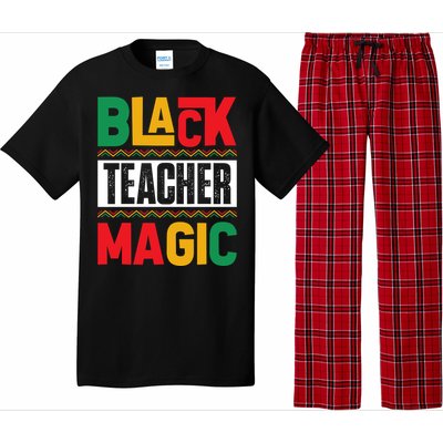 Black Teacher Magic Black History Celebration Pajama Set