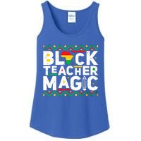 Black Teacher Magic Tee Teacher Black History Month Cute Gift Ladies Essential Tank