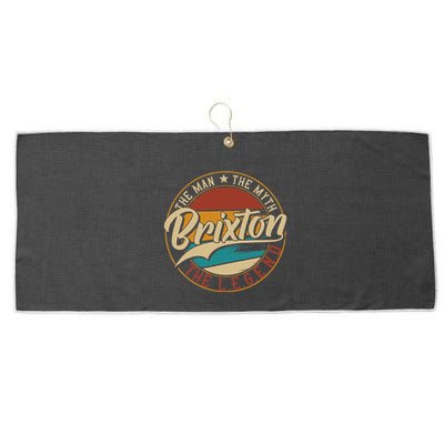 Brixton The Man The Myth The Legend Large Microfiber Waffle Golf Towel