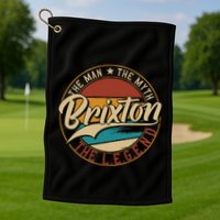 Brixton The Man The Myth The Legend Golf Towel