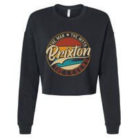 Brixton The Man The Myth The Legend Cropped Pullover Crew