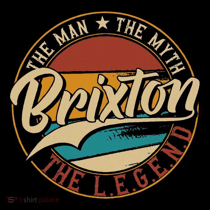 Brixton The Man The Myth The Legend Womens T-Shirt