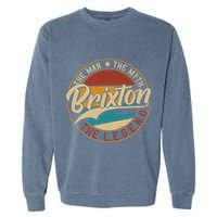 Brixton The Man The Myth The Legend Garment-Dyed Sweatshirt