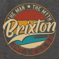 Brixton The Man The Myth The Legend Vector Backpack