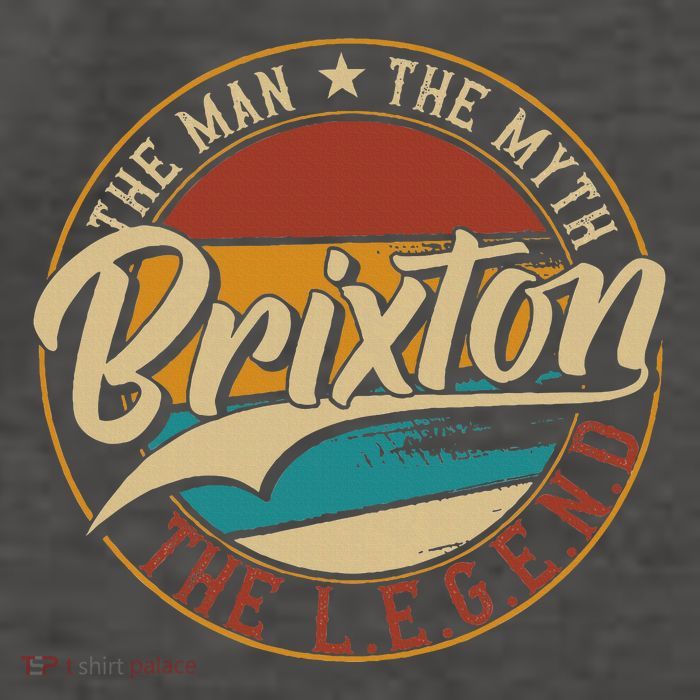 Brixton The Man The Myth The Legend Vector Backpack