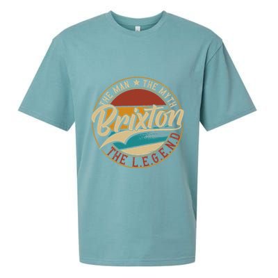 Brixton The Man The Myth The Legend Sueded Cloud Jersey T-Shirt