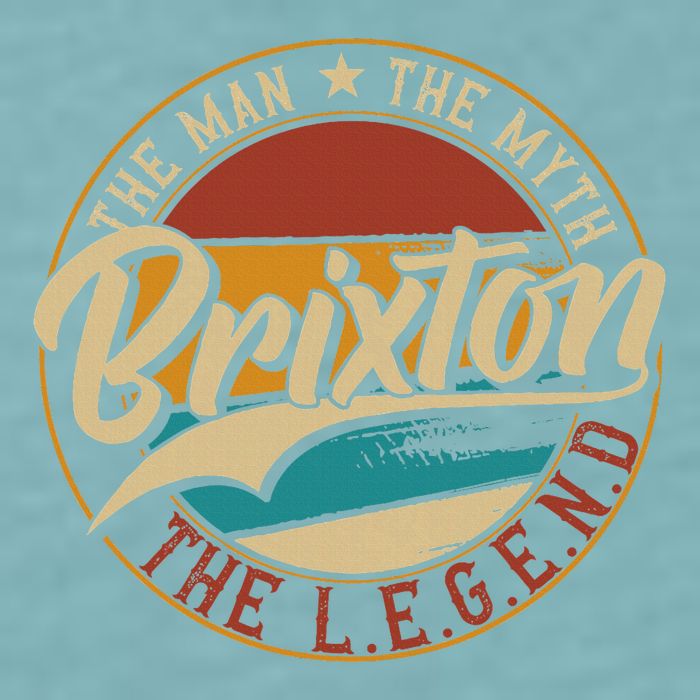 Brixton The Man The Myth The Legend Sueded Cloud Jersey T-Shirt