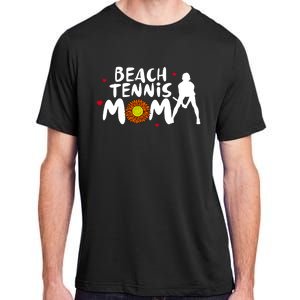 Beach Tennis Mom Funny Gift For Beach Tennis Mom Gift Adult ChromaSoft Performance T-Shirt