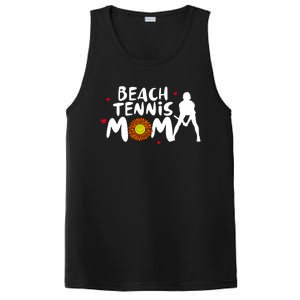 Beach Tennis Mom Funny Gift For Beach Tennis Mom Gift PosiCharge Competitor Tank