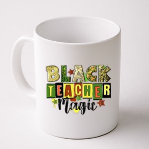 Black Teacher Magic Teacher Black History Melanin Coffee Mug