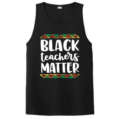 Black Teachers Matter History Month African Pride Educator Gift PosiCharge Competitor Tank