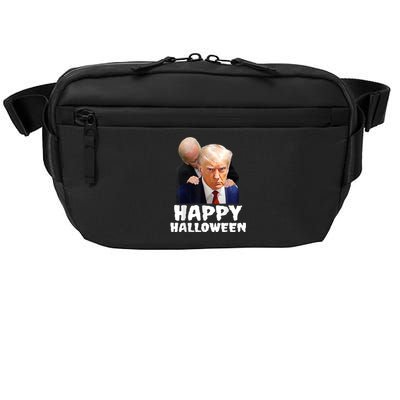 Biden Trump Mugshot Happy Halloween In Prison MUG SHOT Crossbody Pack