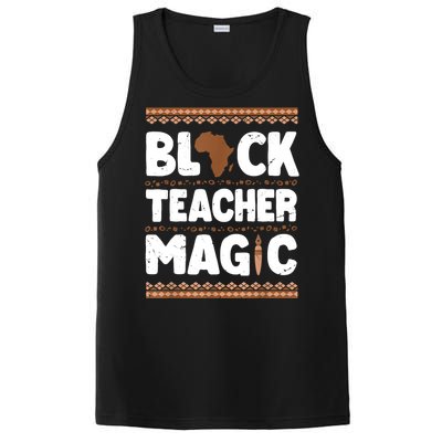 Black Teacher Magic Teacher Black History Month PosiCharge Competitor Tank