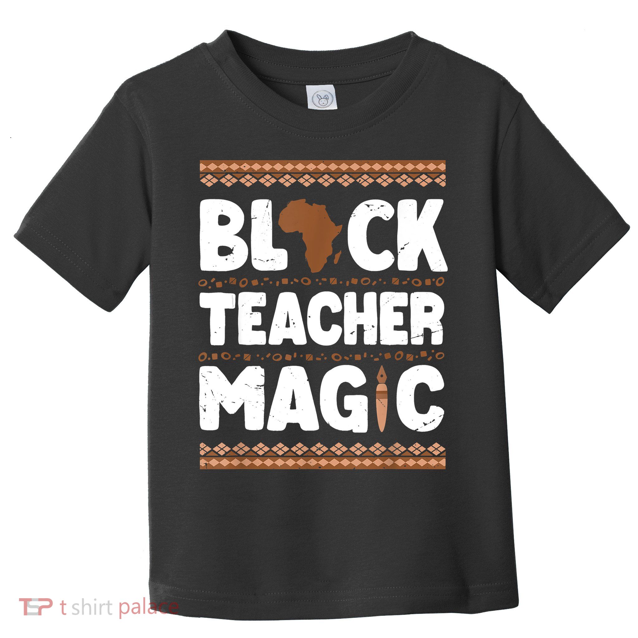 Black Teacher Magic Teacher Black History Month Toddler T-Shirt