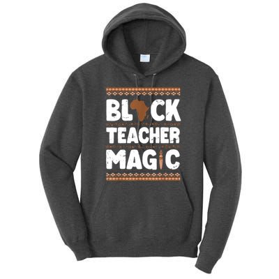 Black Teacher Magic Teacher Black History Month Tall Hoodie