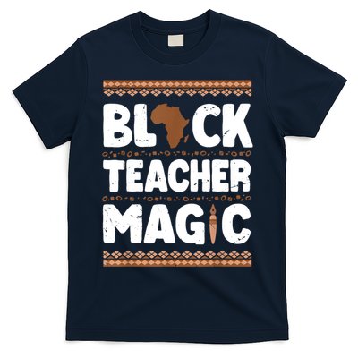 Black Teacher Magic Teacher Black History Month T-Shirt