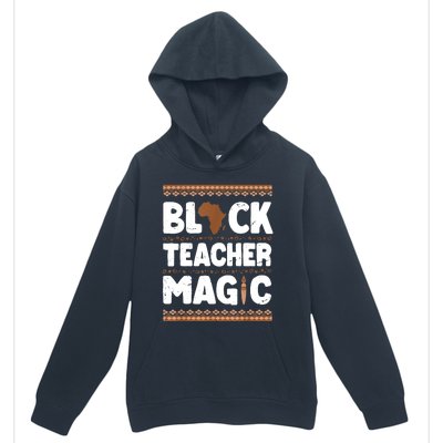 Black Teacher Magic Teacher Black History Month Urban Pullover Hoodie