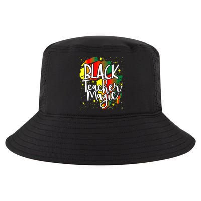 Black Teacher Magic Teacher Black History Month Funny Gift Cool Comfort Performance Bucket Hat