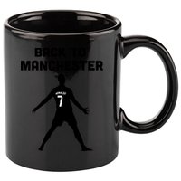 Back To Manchester Ronaldo 7 11oz C Handle Ceramic Mug