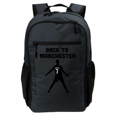 Back To Manchester Ronaldo 7 Daily Commute Backpack