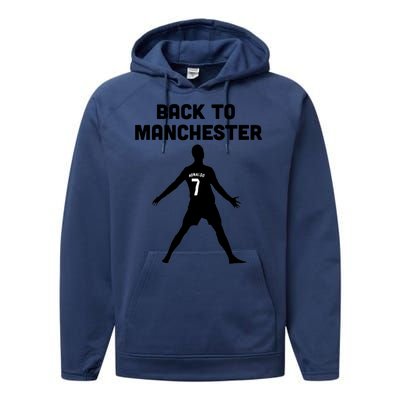 Back To Manchester Ronaldo 7 Performance Fleece Hoodie