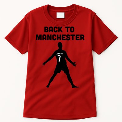 Back To Manchester Ronaldo 7 Tall T-Shirt