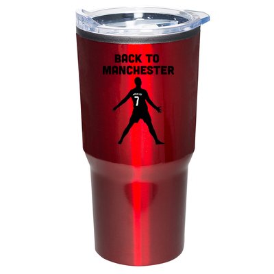 Back To Manchester Ronaldo 7 Tumbler