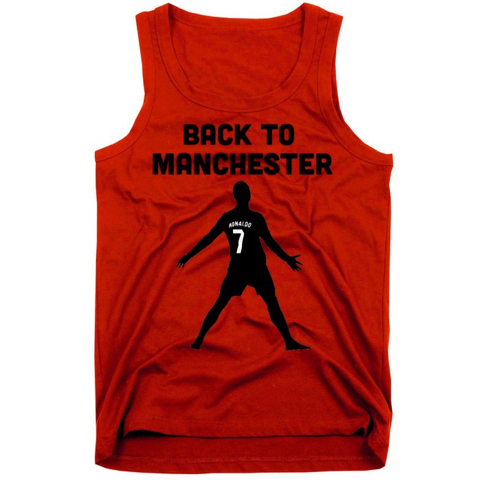 Back To Manchester Ronaldo 7 Tank Top