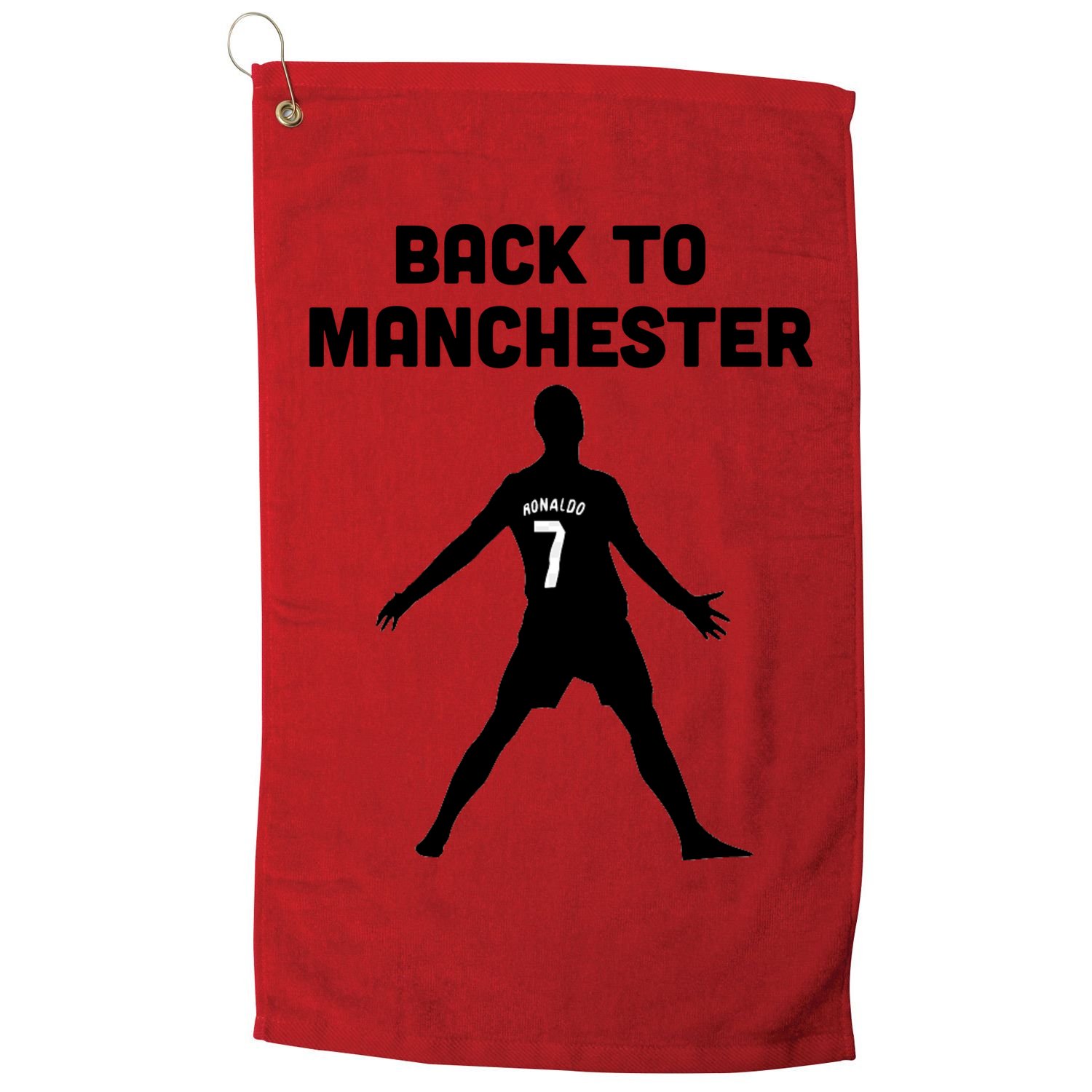 Back To Manchester Ronaldo 7 Golf Towel