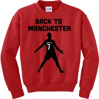 Back To Manchester Ronaldo 7 Kids Sweatshirt