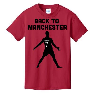 Back To Manchester Ronaldo 7 Kids T-Shirt