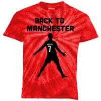 Back To Manchester Ronaldo 7 Kids Tie-Dye T-Shirt